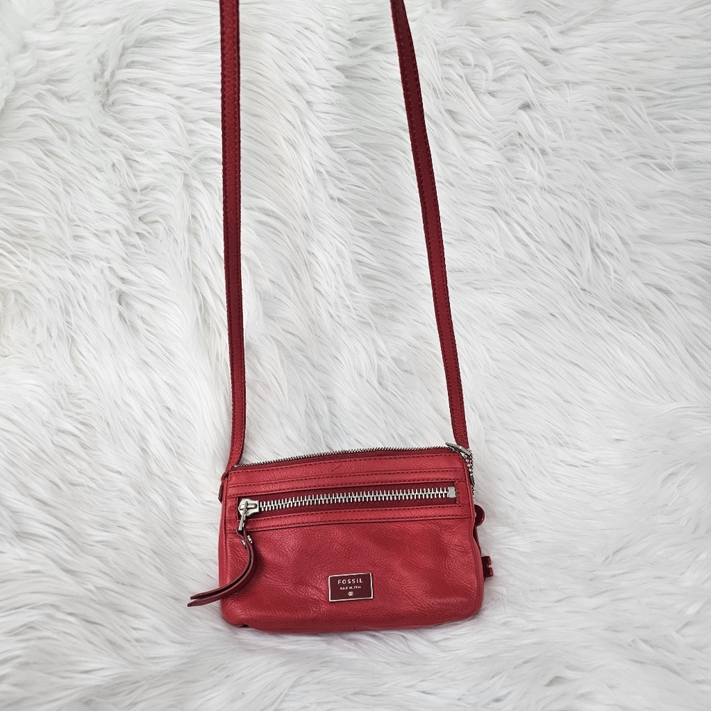 Fossil small leather crossbody